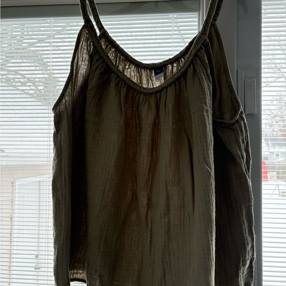 Old Navy Olive Camisole Top